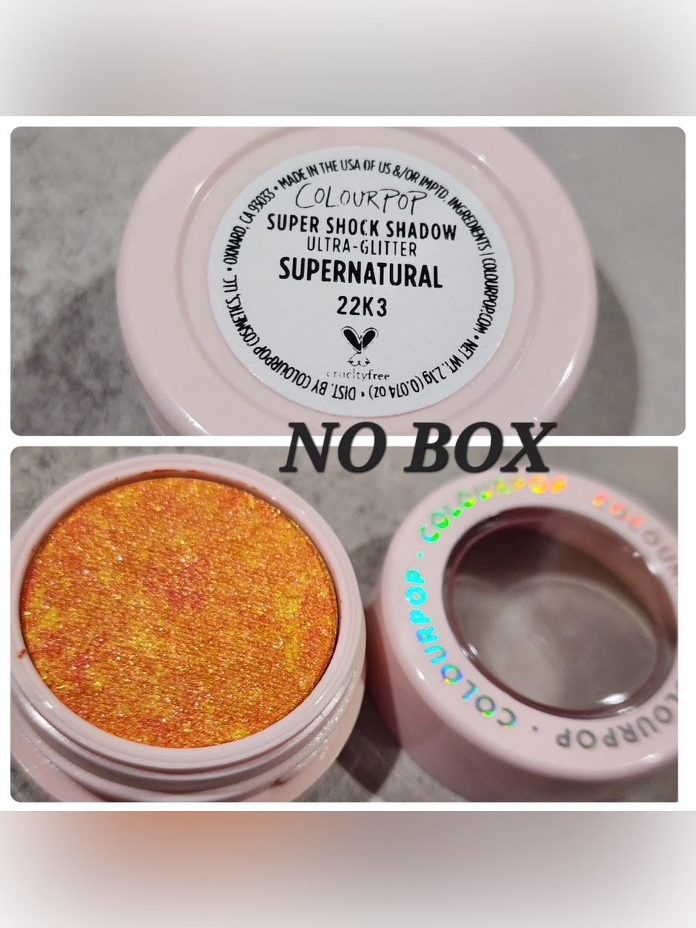 Colourpop Limited Edition Supershock Eyeshadow | Supernatural